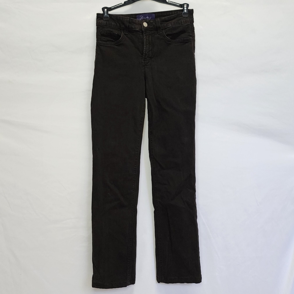 NYDJ Lift Tuck Technology Black Denim Skinny Jeans